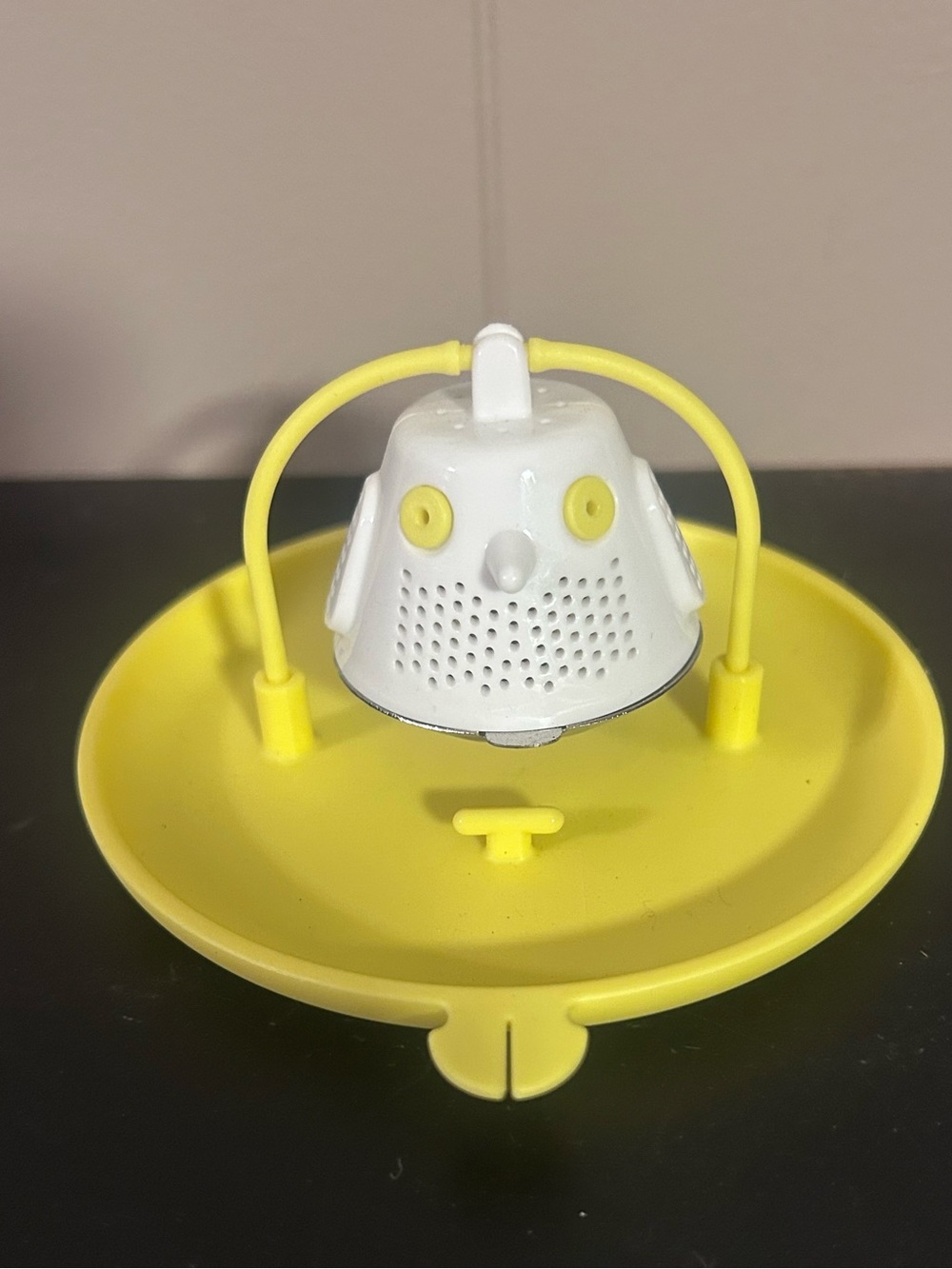 Yellow Bird Tea Infuser with Drip Tray